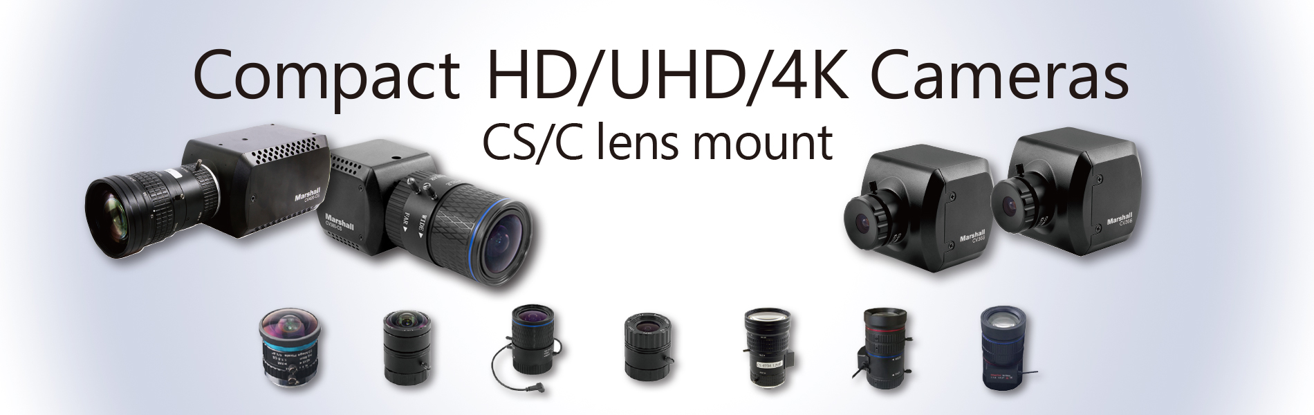 Compact HD/UHD/4K Cameras